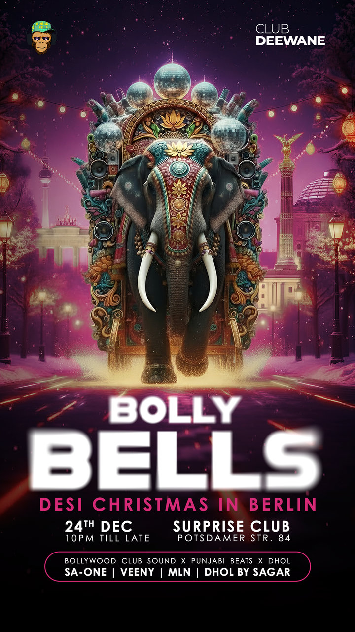 Bolly Bells - Bollywood Christmas Party in Berlin