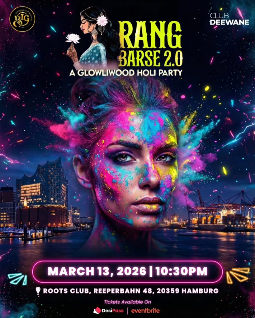 Bollywood Party Hamburg - 13.03. Roots Club - Club Deewane